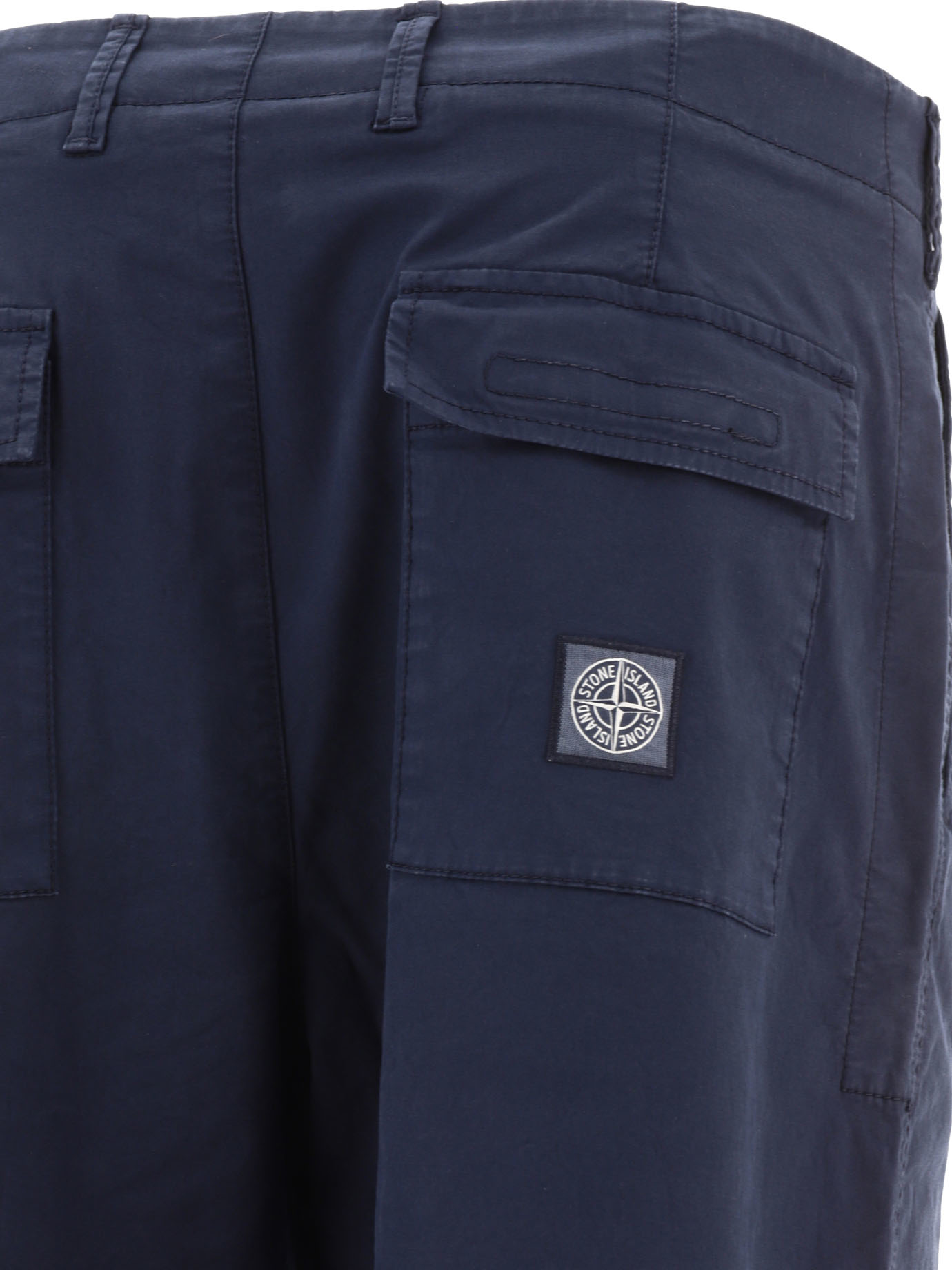 STONE ISLAND Blue Trousers